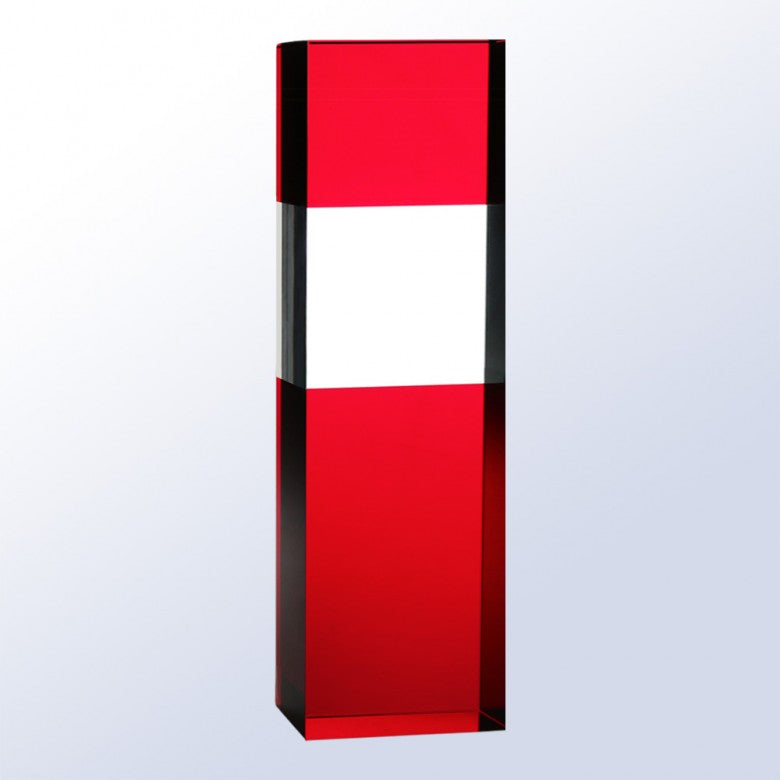 Crystal Red/Clear Column
