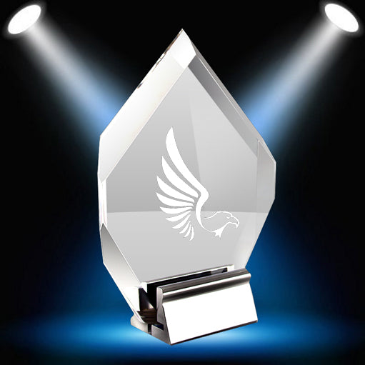 Acrylic & Metal Diamond Award