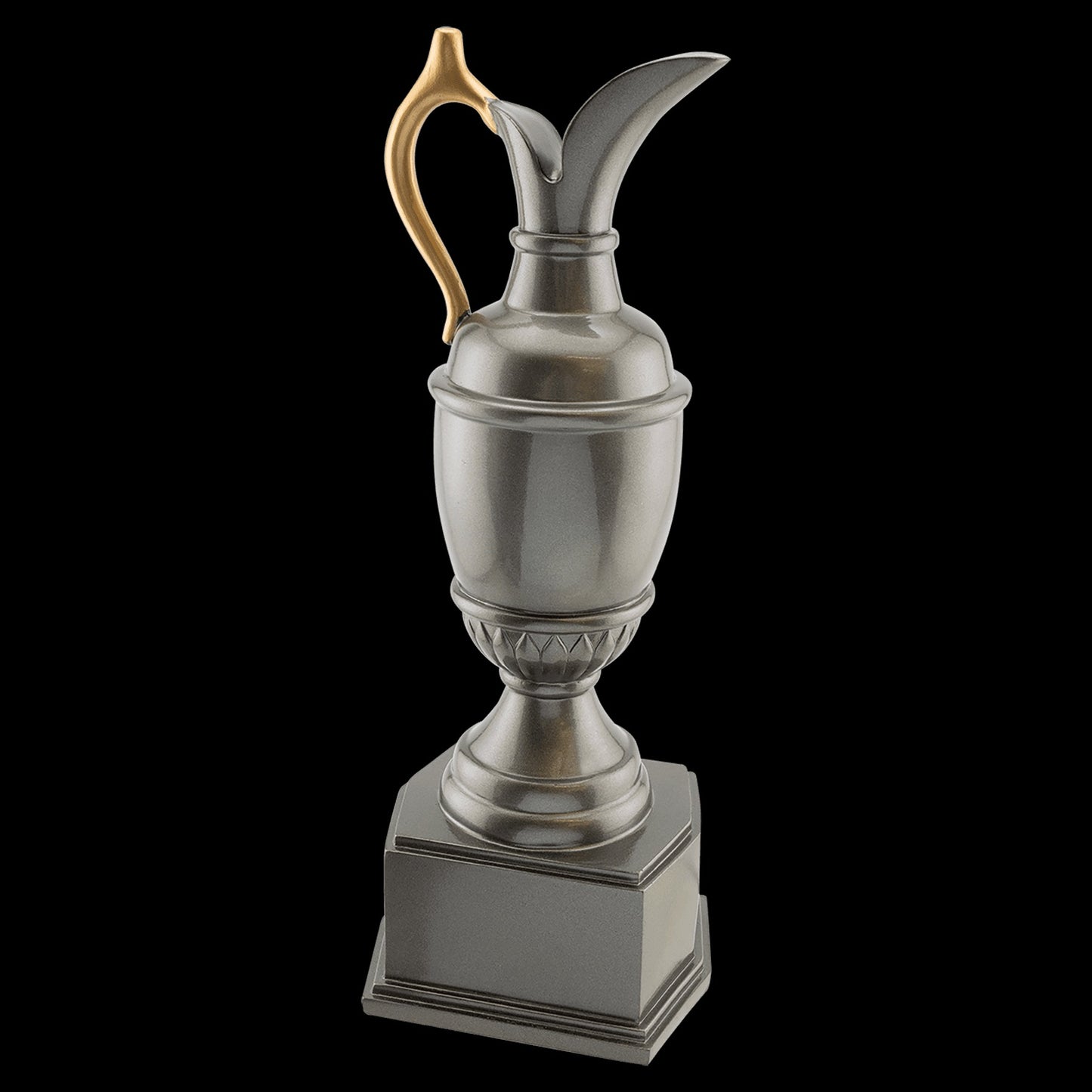 Gun Metal / Gold Golf Jug