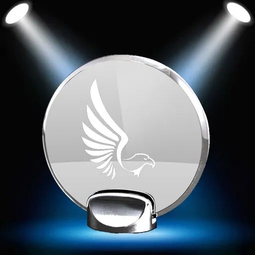 Chrome Circle Sunrise Award