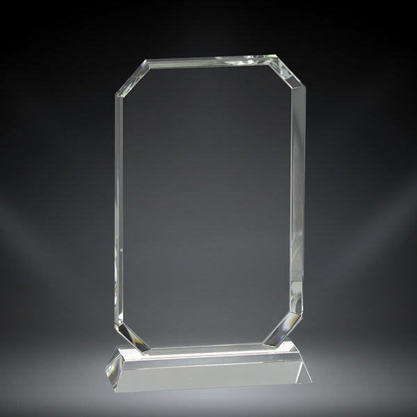 Beveled Retangle Crystal – Grayhawk Awards