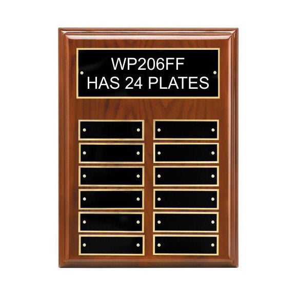 Walnut Perpetual Plaque
