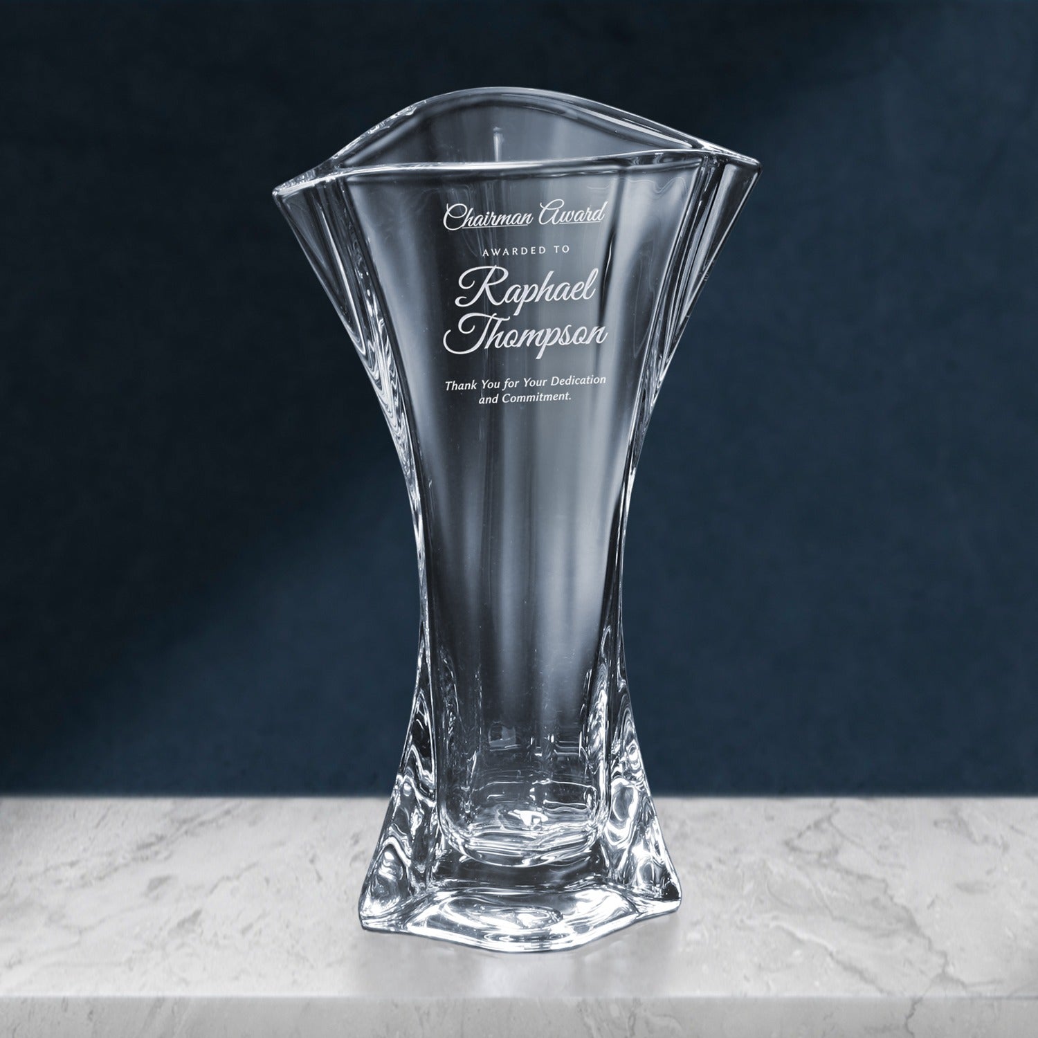Crystal Marina Vase